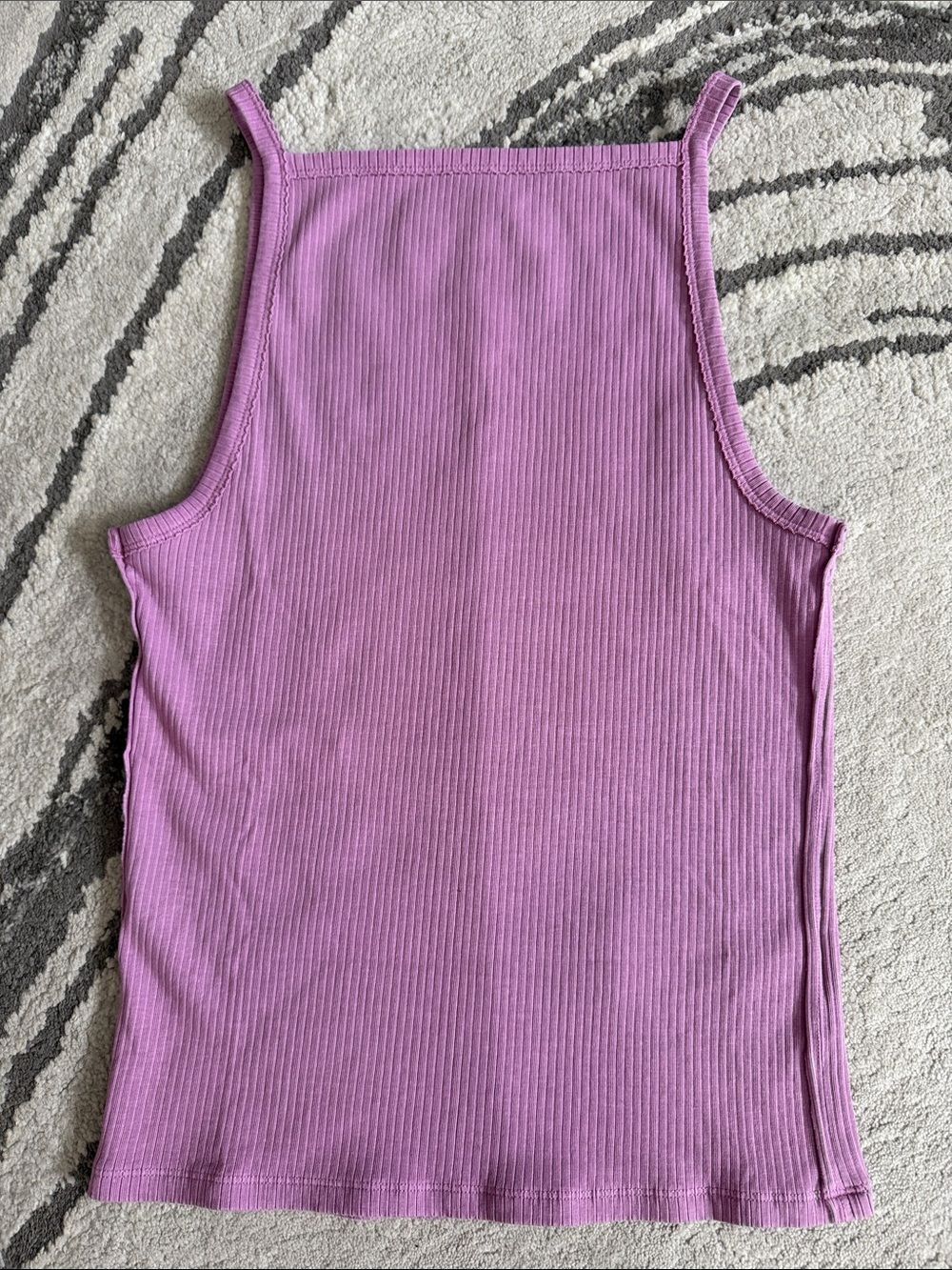 NWOT Free People MIA Ribbed Square-Neck Tank - Picture 2 of 9